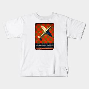 Air Races 1938 Kids T-Shirt